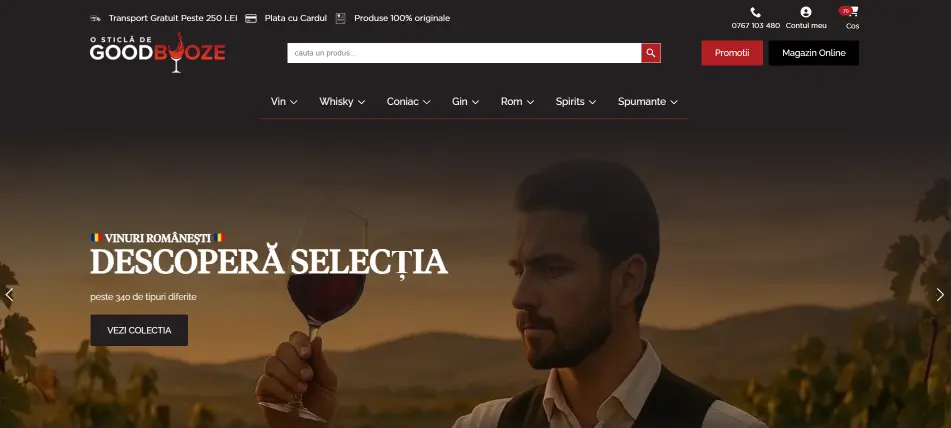 Magazin Online de Bauturi